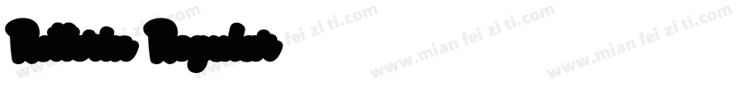 Rotterin Regular字体转换